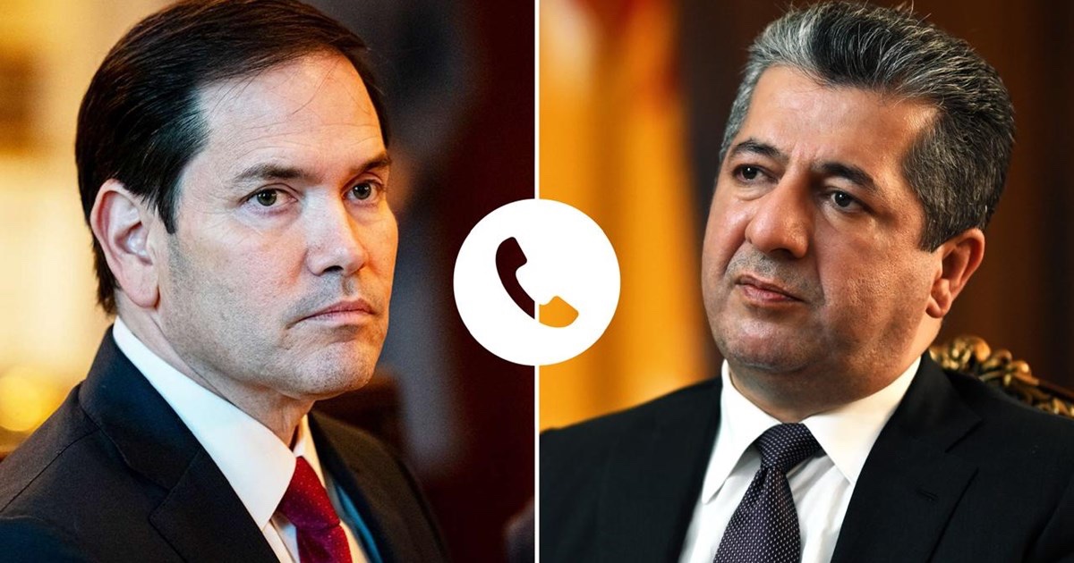 Readout of Prime Minister Masrour Barzani’s call with U.S. Secretary of State Marco Rubio

Prime Minister <a href="/masrourbarzani/">Masrour Barzani</a>  spoke by telephone on Thursday with U.S. Secretary of State Marco Rubio.

During the call, Secretary Rubio expressed his condolences over the recent loss of