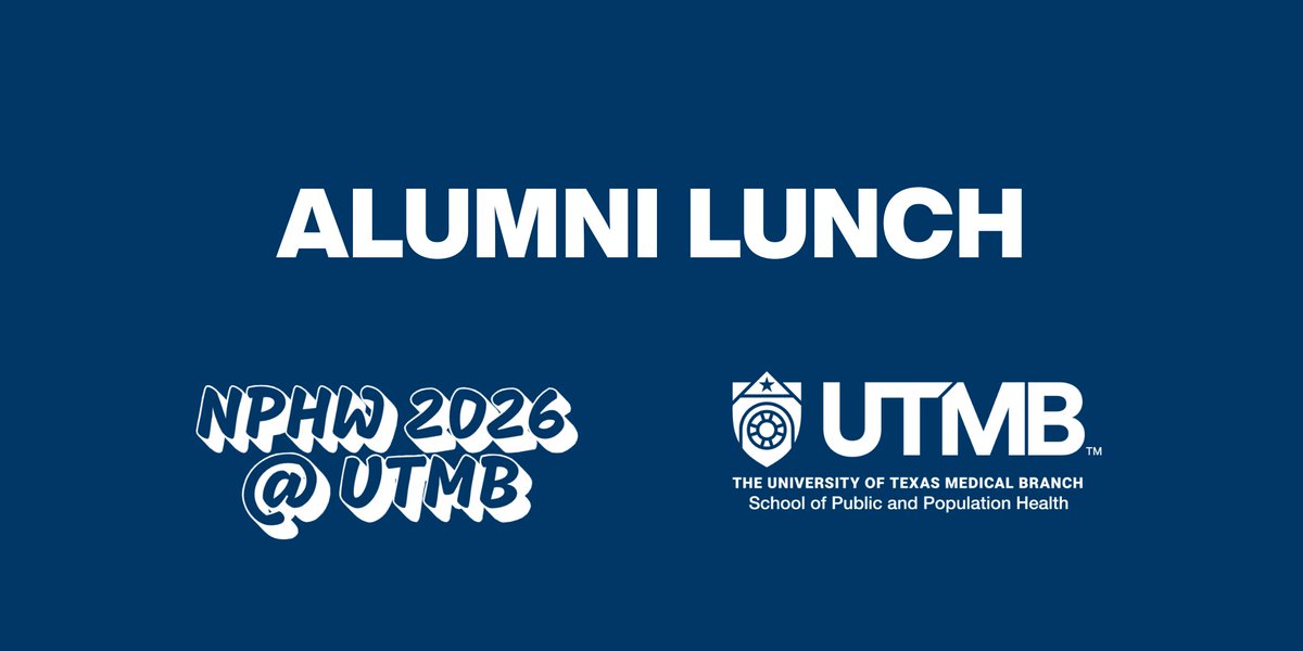 UTMB School of Public & Population Health tweet media