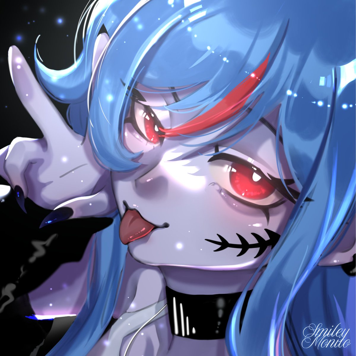 ♡Smileyyy♡ 警告 🐬 Art | Rig (incoming 3D Arc?) ✨ tweet media