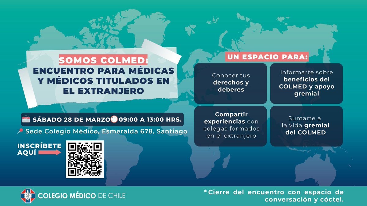 Colegio Médico de Chile - Colmed Chile tweet media
