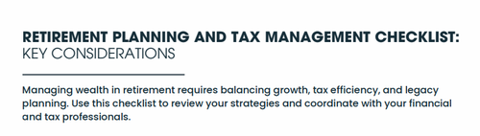 PowellWMgmt's tweet photo. Retirement planning isn’t just about saving — it’s about strategy.

From tax efficiency to legacy planning, this checklist helps you review what matters most for your financial future.
👉 Read more and see what’s missing from your pl https://t.co/HldcFds0w4 https://t.co/rpS10YteHQ