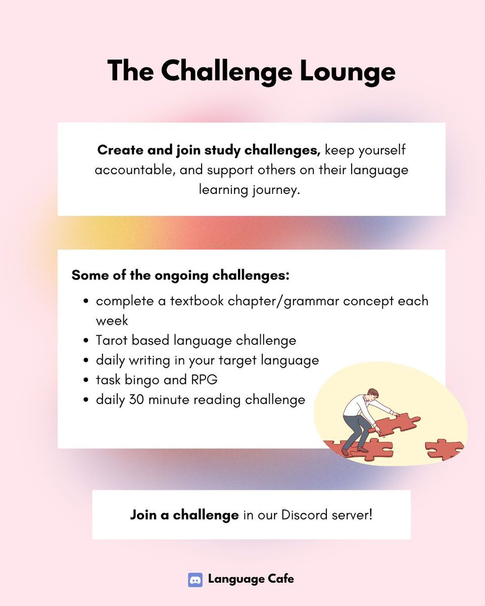 Language Cafe | Language Learning & Study Discord tweet media