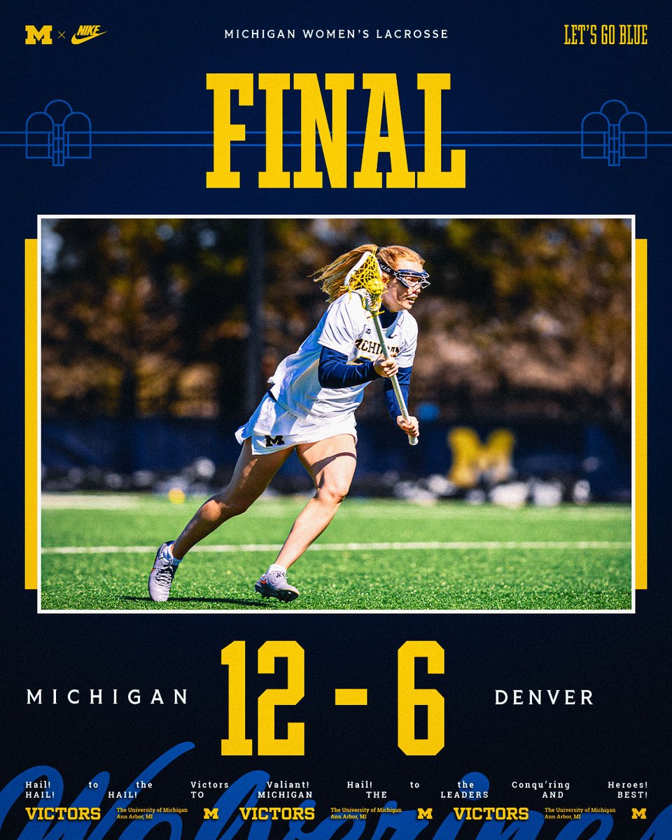 Michigan Women’s Lacrosse tweet media