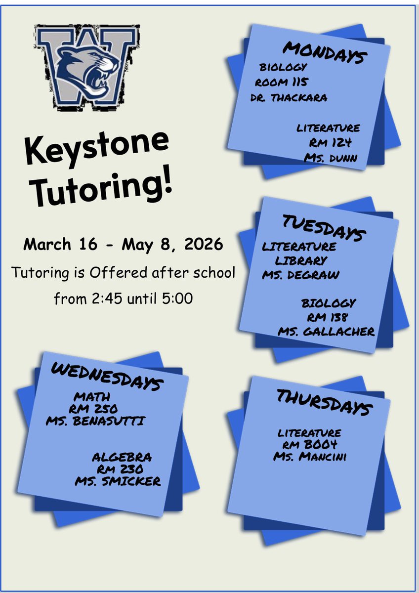 Get ready for those Keystone Exams!