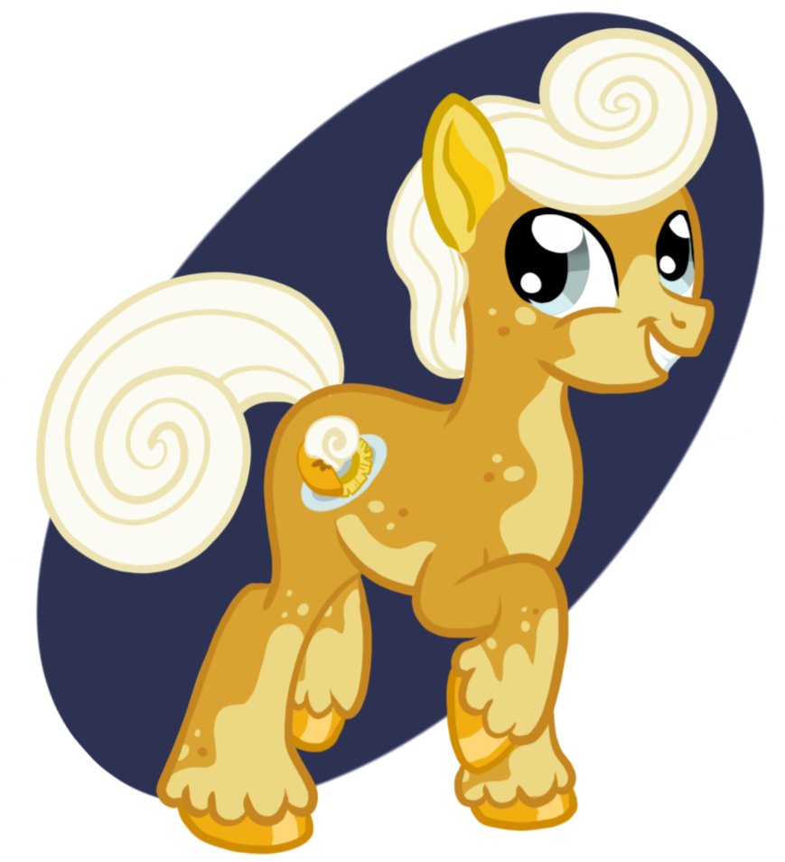 SpiderReaper91's tweet photo. This #MLP #itemtopony is based off of the pancakes Princess Celestia made meet Pineapple Peach! #MLPart #mlpfanart https://t.co/jLLfdxp2UG