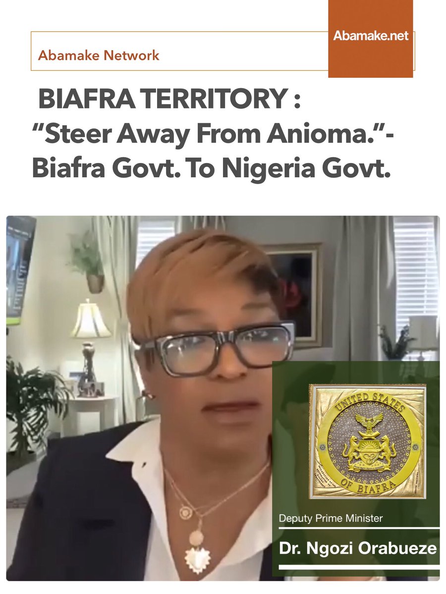 Alliance of Biafran Americans tweet media