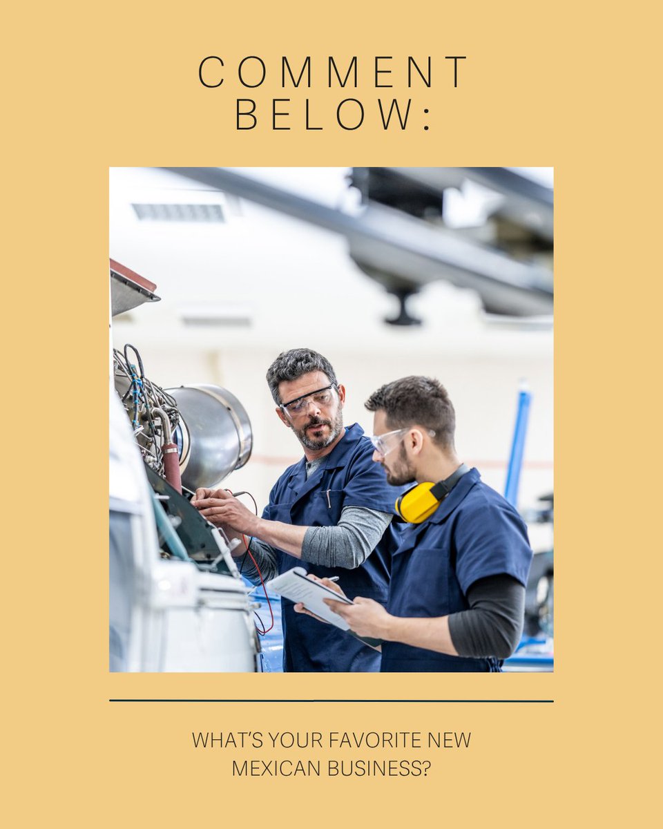 NM4Opportunity's tweet image. We want to hear from you about why pro-business policy MATTERS in New Mexico!

💬 Tag your favorite New Mexican business below...
#smallbusinessNewMexico
#supportsmallnm
#localproud
#probusinessnewmexico