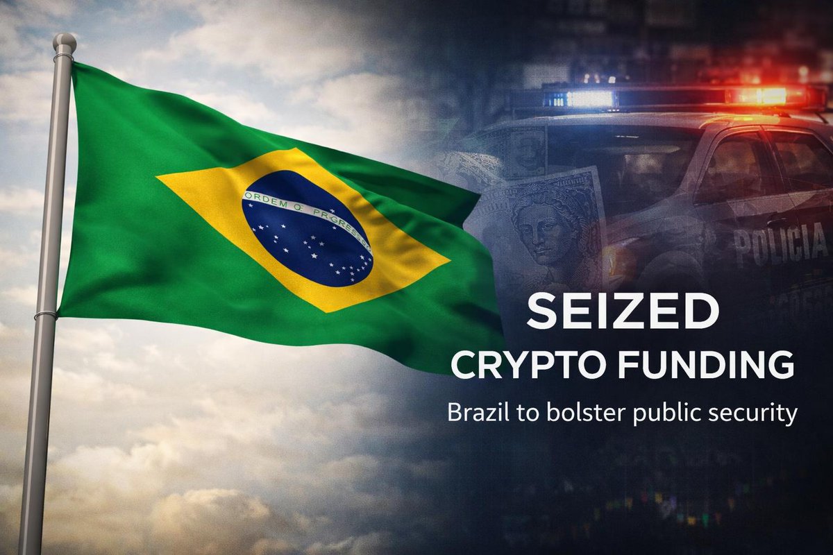 CoinGapeMedia's tweet image. 🇧🇷 #Brazilian President approves legislation directing confiscated #crypto toward public security #financing.