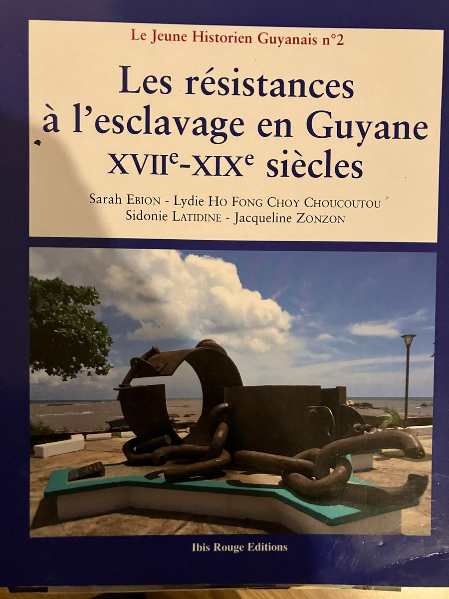 LABiarnais's tweet photo. Sarah Ebion et al., Les Résistances à l'esclavage en #Guyane, XVIIe-XIXe siècles, #Matoury : Ibis Rouge Editions, 2014, 94 p. 4/4 https://t.co/wwgUzogKd8