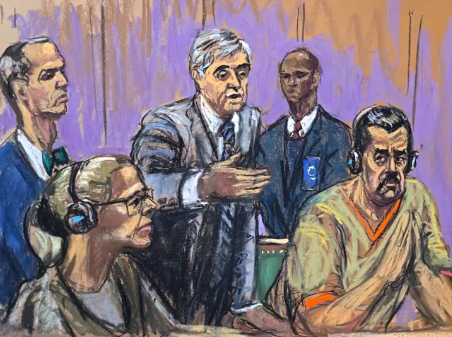 EuniceRendon's tweet image. 🇺🇸⚖️ #NicolásMaduro volvió a presentarse ante un juez en #Manhattan y recibió otra señal clara: el caso no se va a caer. El magistrado rechazó la petición de la defensa de desestimar los cargos, así que el proceso sigue su curso sin cambios por ahora. Maduro, que enfrenta delitos