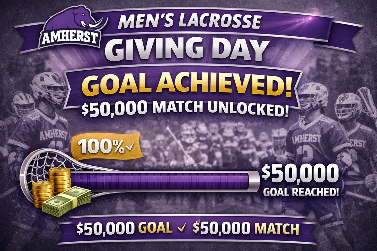 Amherst Men’s Lacrosse tweet media