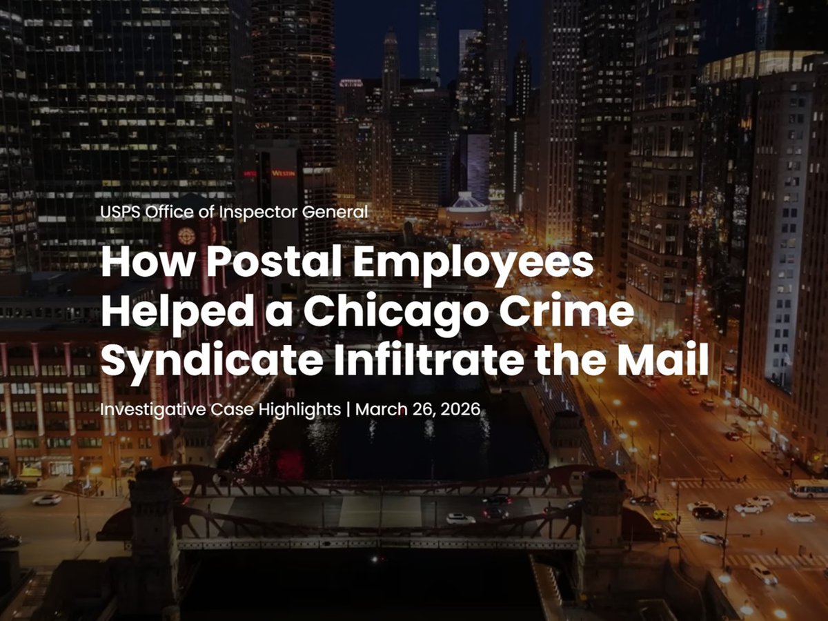 USPS OIG tweet media