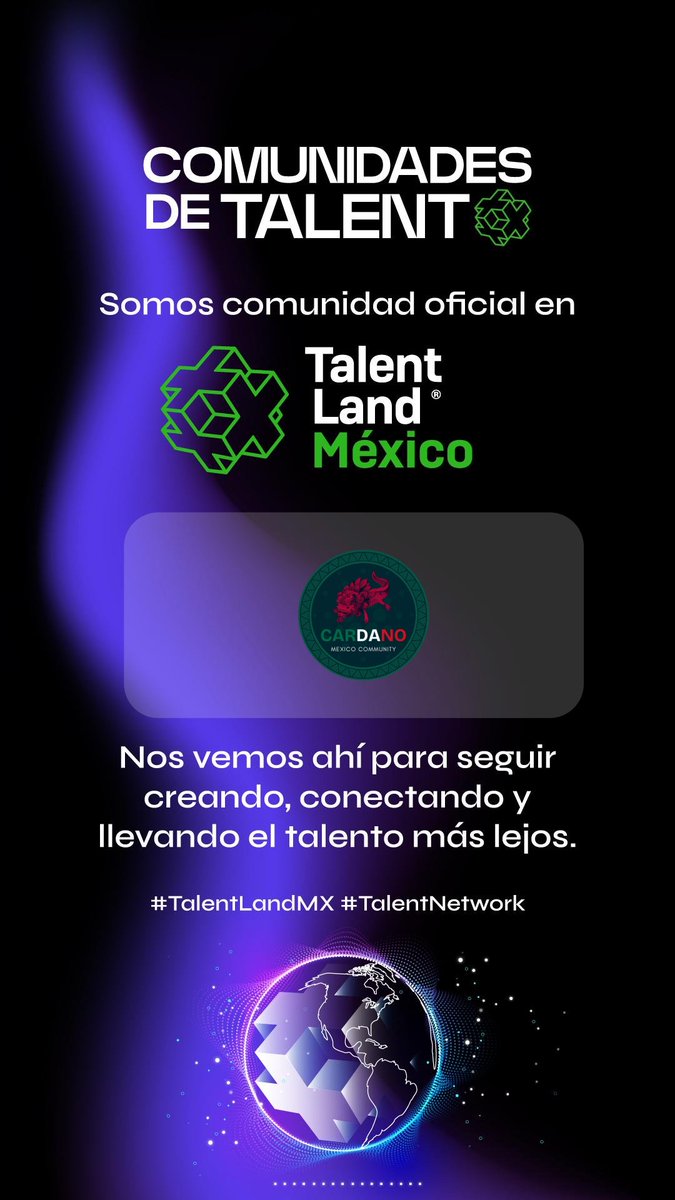 Cardano Mexico Community tweet media