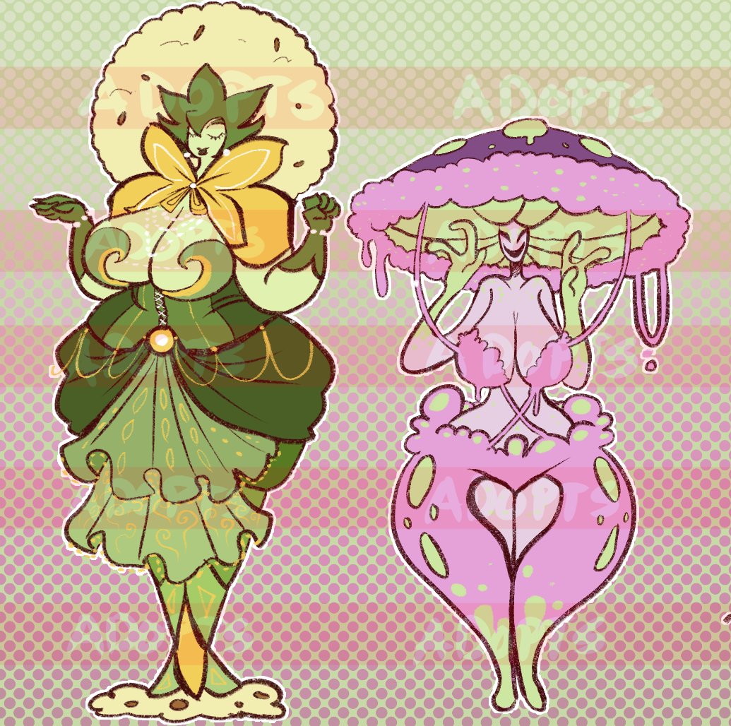 MochiMelted's tweet photo. Hey yall! Selling some Pokemon springtime adopts! They're 75 each, if you're interested please dm me!
1) Meganium
2) Cherrim
3) Shaymin
4) Serperior
5) Simisage
6) Liligant
7) Eldegoss
8) Shiinotic https://t.co/0P2lNrZnYv