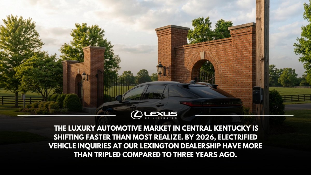 lexuslexington1's tweet photo. Read our full EV guide — myths, charging setup, and what's next for Lexington's EV landscape. Link below or DM us to talk with our electrified vehicle team.

Link:
https://t.co/Dl12NzxXTa

#LexusOfLexington #EVGuide #LexingtonKY #ElectricVehicles https://t.co/3A0KK5cVWF