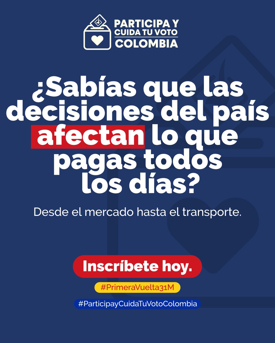 Participa y Cuida tu Voto Colombia tweet media