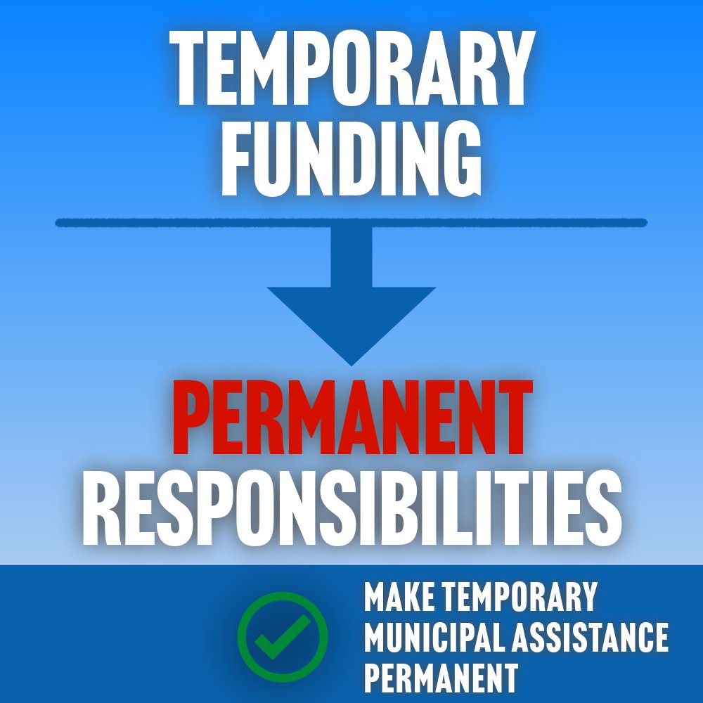 NYMayors's tweet photo. The only thing better than an increase in aid is a permanent increase in aid. Let's work together to find a permanent and predictable solution for our local governments. @GovKathyHochul @NYSA_Majority  @NYSenate https://t.co/ZoQqwptMwJ