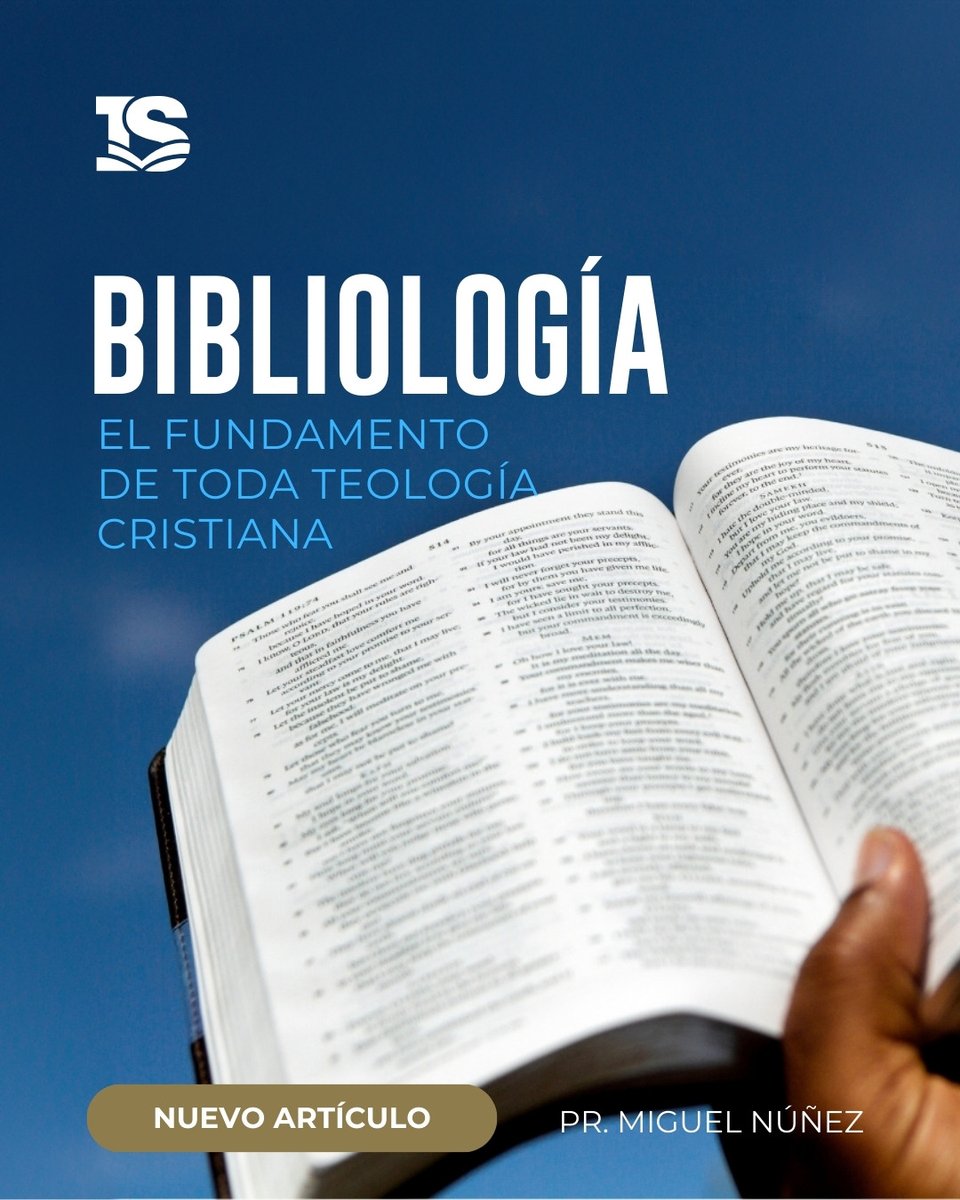 ISMinisterios's tweet photo. La bibliología es el fundamento de toda teología cristiana, pues define qué creemos acerca de la Biblia y por qué debemos someternos a ella. Este artículo presenta una visión bíblica y reformada del canon de las Escrituras, abordando su inspiración divina, autoridad, inerrancia e infalibilidad, y mostrando cómo una visión elevada de la Palabra de Dios sostiene una fe firme y una vida cristiana obediente. 

Para leer este artículo titulado «Bibliología: El fundamento de toda teología cristiana» haz clic aquí: https://t.co/D7KKJwMfo4