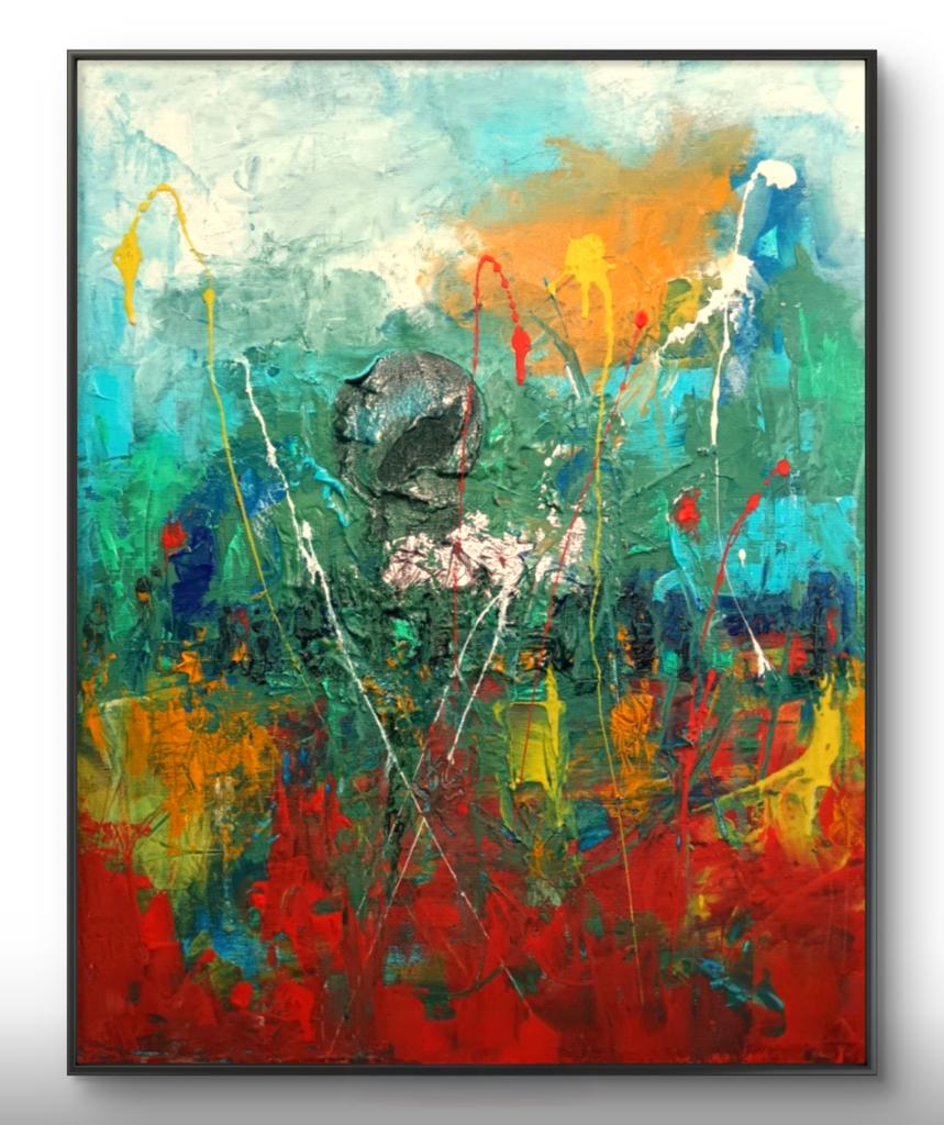 "Arcipelago dei sogni" acrilico su tela #art #artist arternestoscivoli.com  #artwork #abstractart #artgallery #art #artista #arternestscivoli