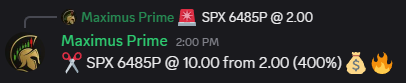 freetrades4u's tweet photo. Here's your weekly teaser!

🔥 $GOOGL 285P: 158%
🔥 $SPX 6485P: 400%

📊 $ES Levels given. Triggers defined. Targets hit.

No noise. No hesitation. Just clean, calculated wins.

Hope you're having a profitable week 💰⚔️

$AAPL $AMZN $AMD $META $NVDA $NFLX $MSFT $TSLA $SPY $QQQ https://t.co/Ai8IkIjONe
