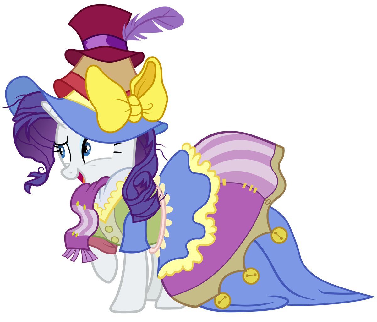 SpiderReaper91's tweet photo. This #mlp #fixthatdress I worked on was the stress dress Rarity made. #mlpfanart #mlpart https://t.co/jCP4AxLysY