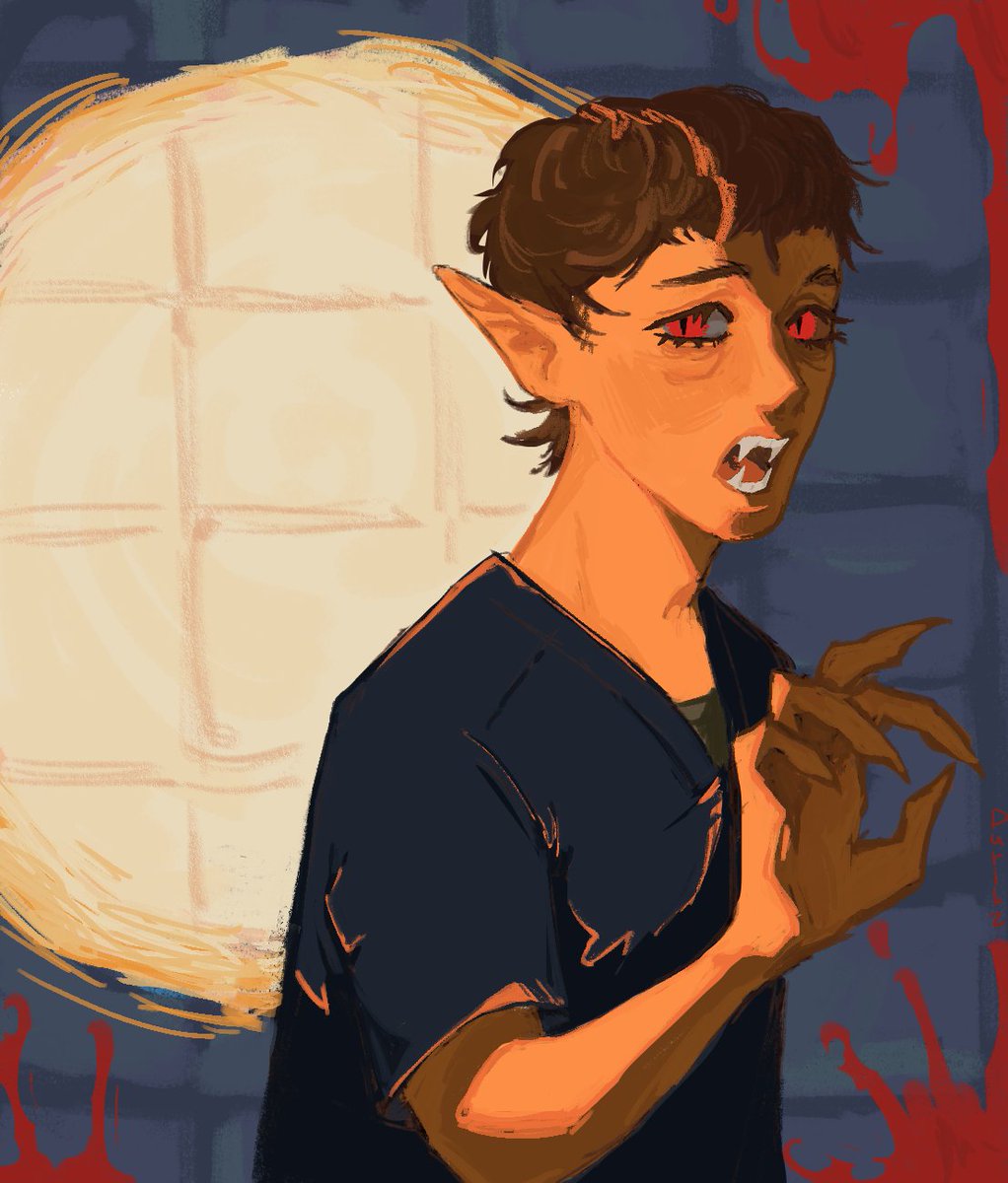 durilz00's tweet photo. I saw so many lovely arts with Dennis!Vampire and I wanted to join in!!!! #whitaker #denniswhitaker #thepittfanart #thepitt #thepittseason2 https://t.co/yAPmegORsD