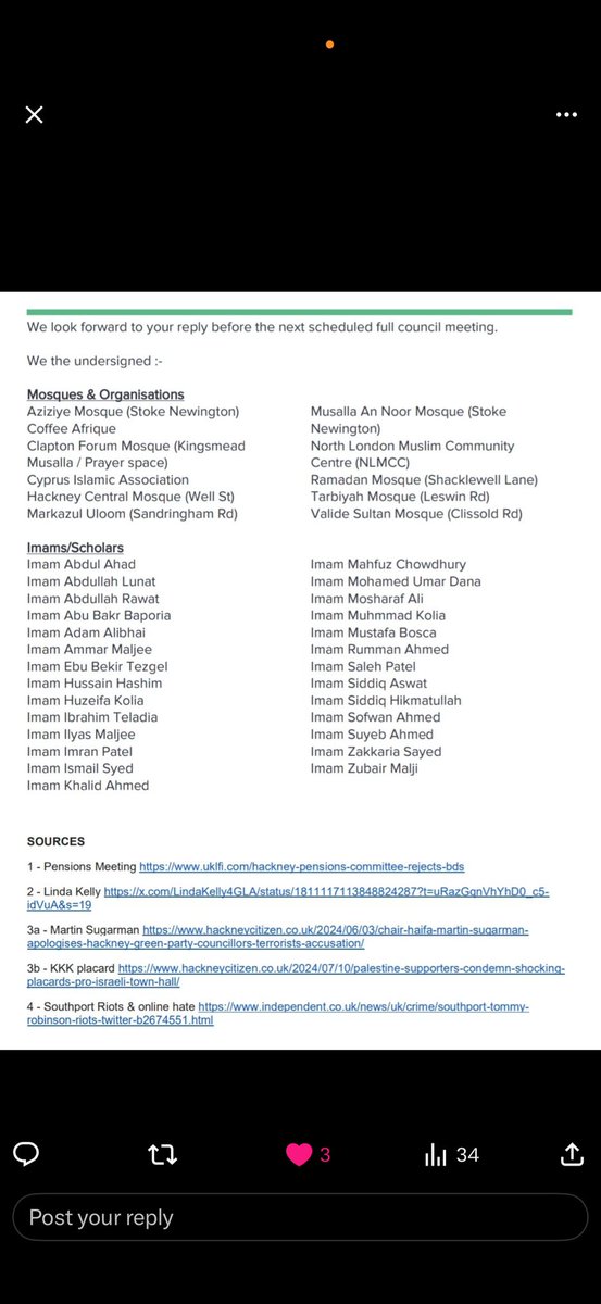 Hackney Muslims tweet media