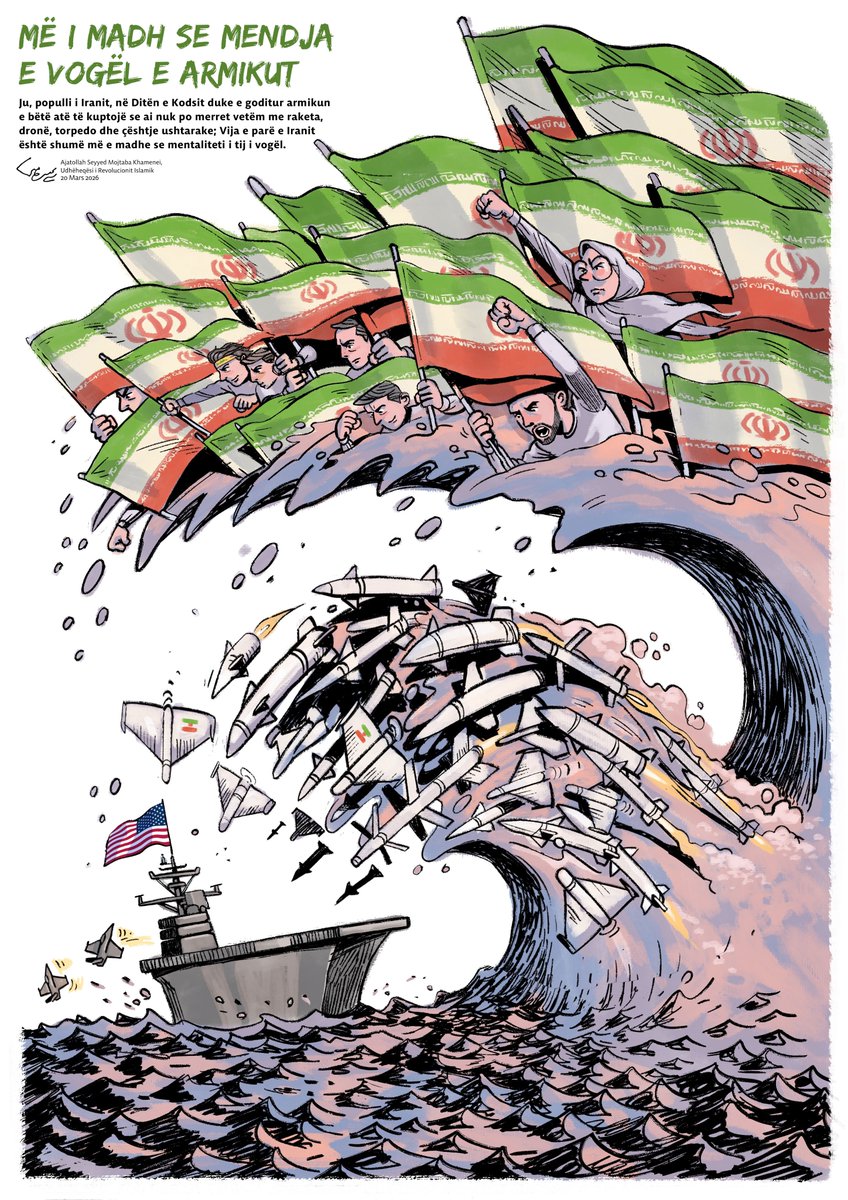 MË I MADH SE MENDJA E VOGËL E ARMIKUT

#Iran #mojtabakhamenei