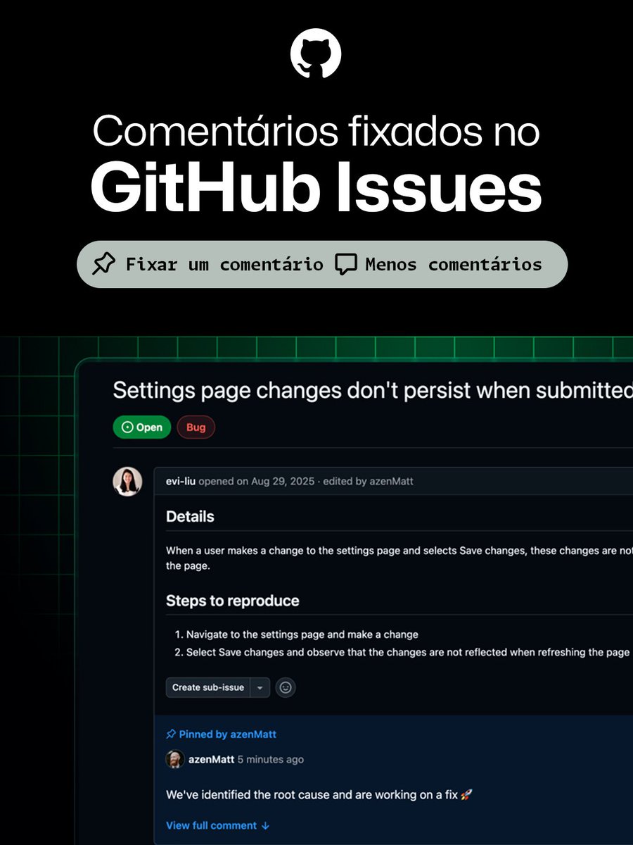 GitHub Brasil tweet media