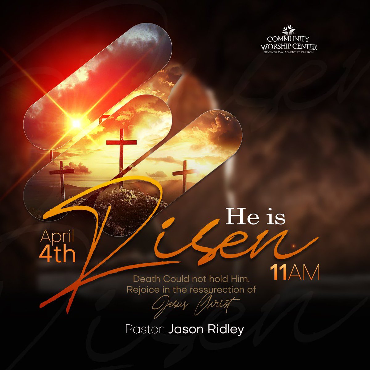 cwcsda's tweet photo. Join us for a powerful and unforgettable Resurrection Weekend as we celebrate the victory, promise, and hope found in our risen Savior!

Sabbath April 4th! #cwcsda #LetsGROWTogether #ResurrectionSabbath2026 #HeisRisen https://t.co/bDFra0kNy6