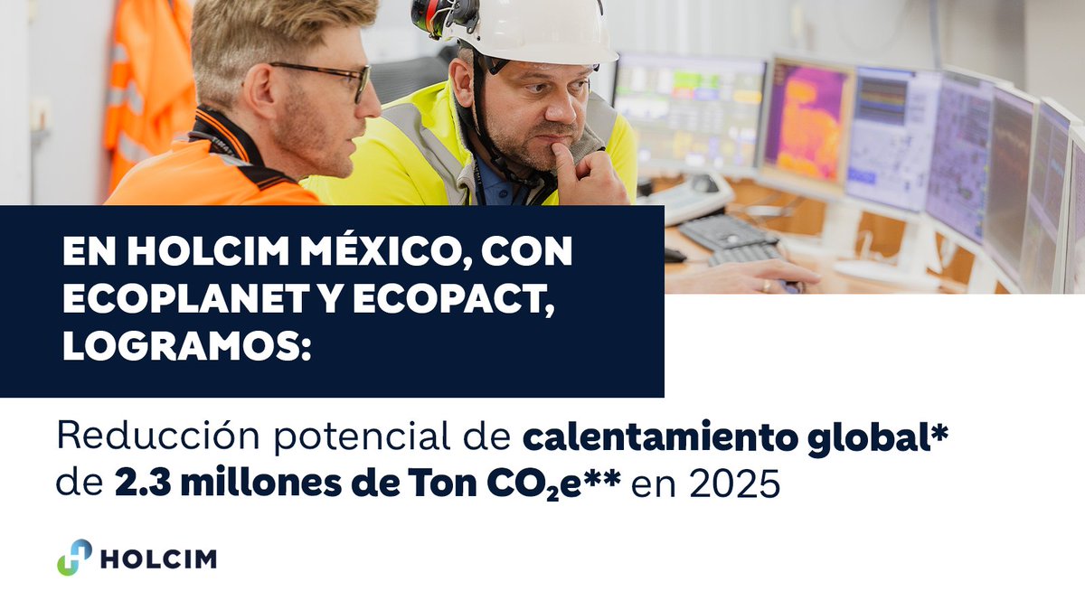 Holcim México Oficial tweet media