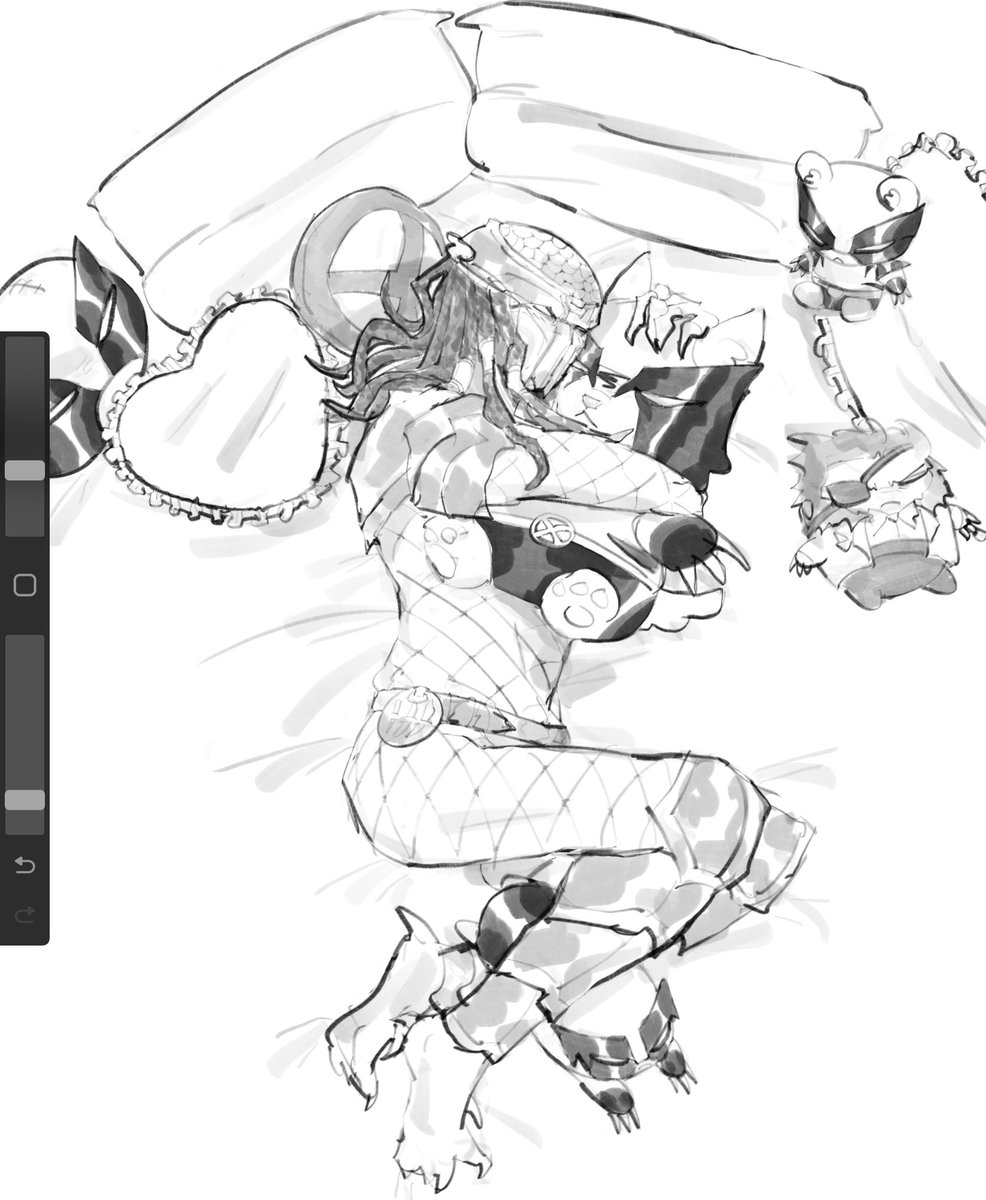 Alienyuri0's tweet image. The toxic ex who keeps collecting your merch while hunting you down #wolverine