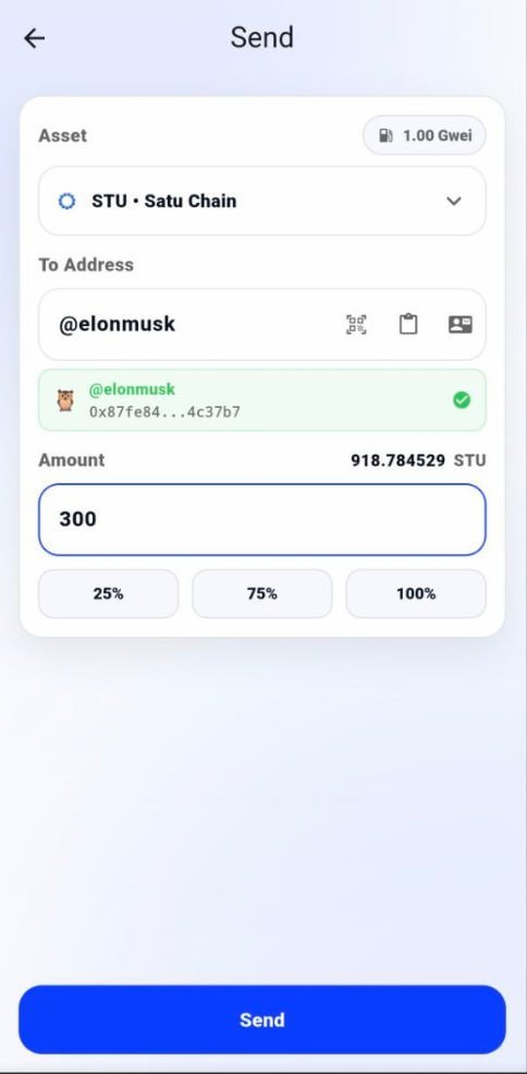 Satu Chain | Layer 1 Blockchain tweet media