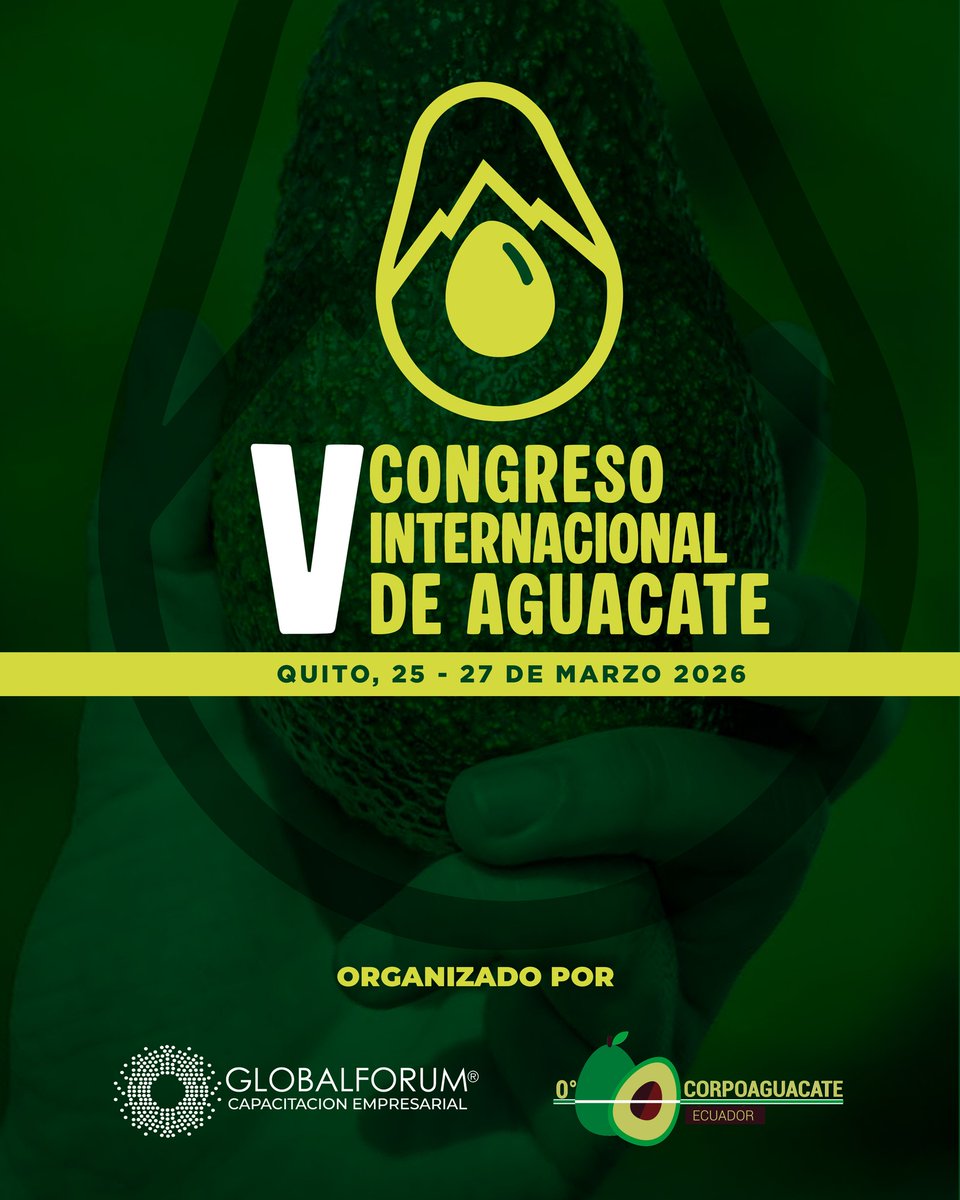 InclusysEc's tweet photo. nclusys participa como aliado del V Congreso Internacional del Aguacate en Tababela. 🥑

Ney Barrionuevo facilita el panel sobre asociatividad junto a FEDEFRUNOR y CORPOAGUACATE. 

🔗 Más información en: https://t.co/HdeqxCl0ma https://t.co/vd2pHLYiuz