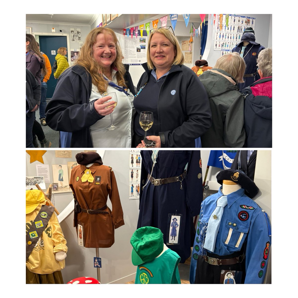 Congratulations to Pamela Boal and all her colleagues in Crieff and Strathearn Brownies, Guides and Rangers for all the work undertaken to support young people. Great exhibition of 105 years of success!