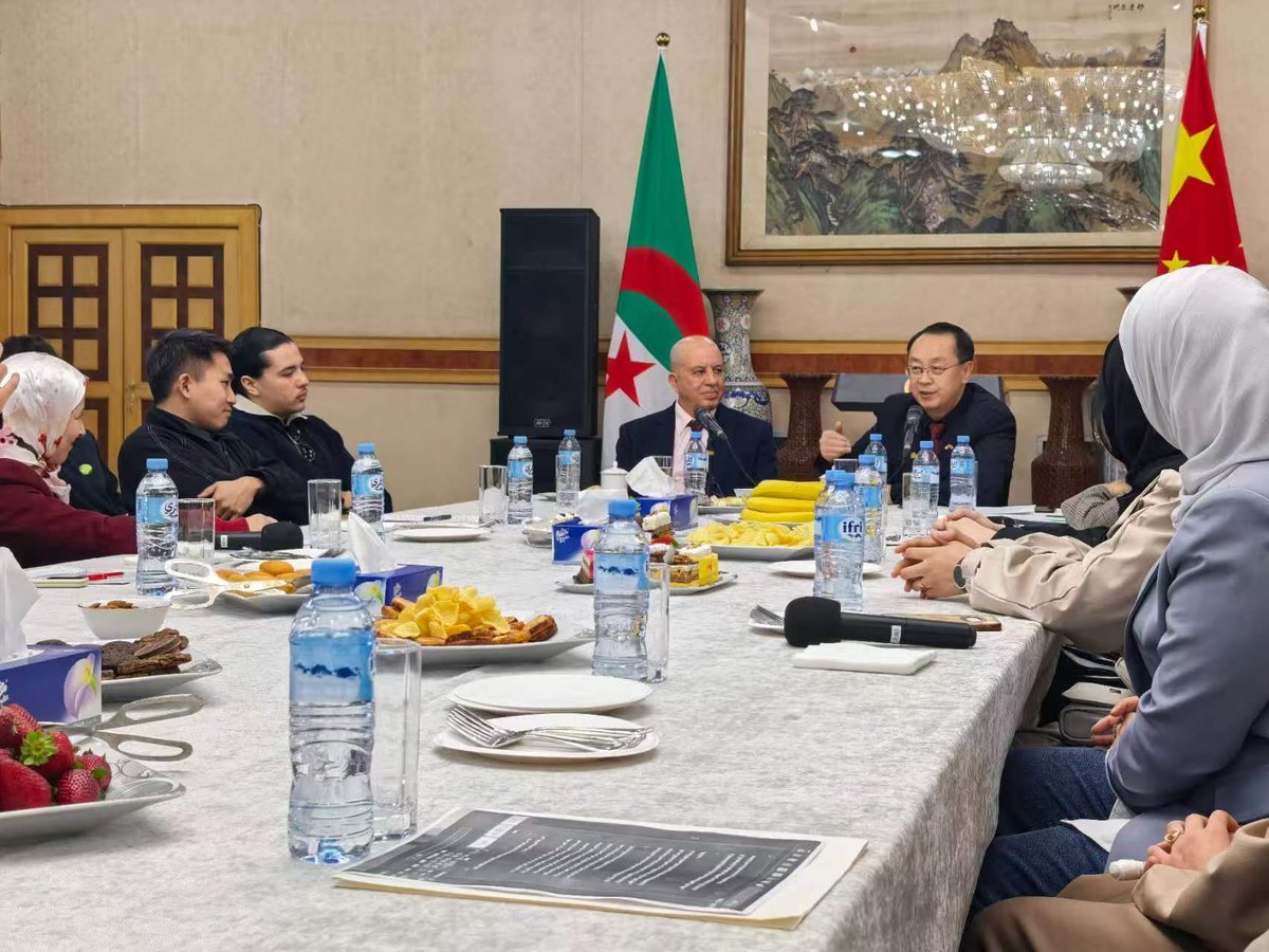 Embassy of China in Algeria 中国驻阿尔及利亚大使馆 tweet media