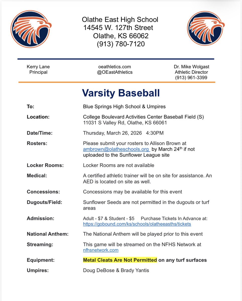 BSHS Wildcat Baseball tweet media