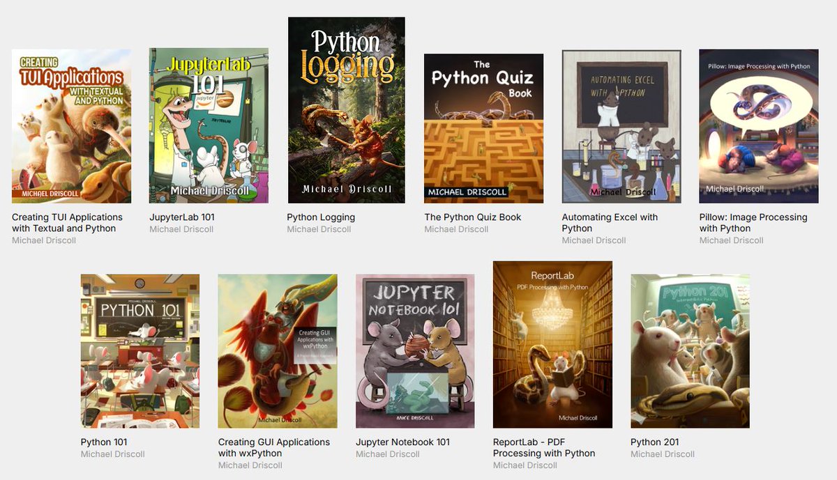 #Python Tax Day Sale is on! Save 30% of any of my Python books or ...