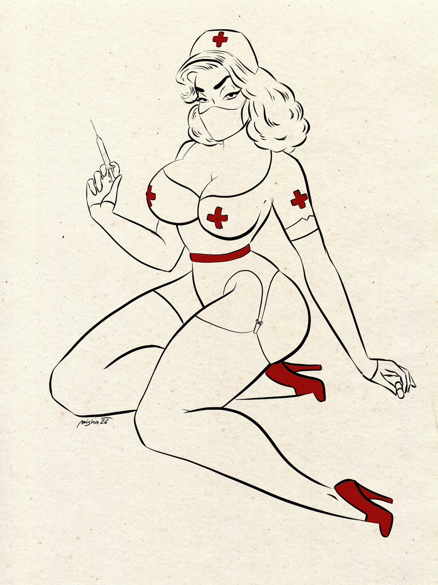 MishaPinupArt tweet media