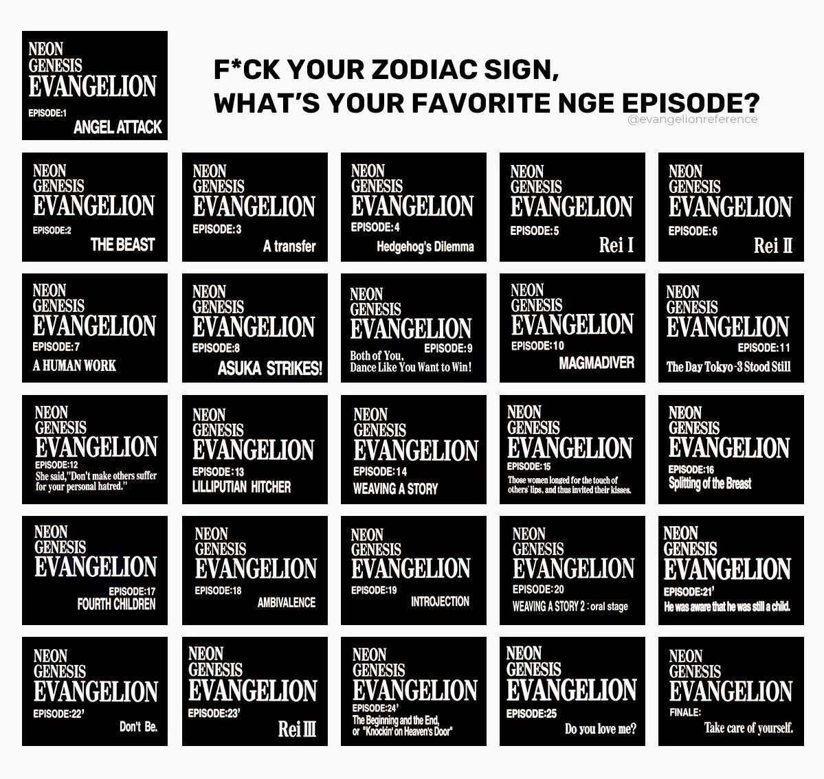 Evangelion Perfect Shots tweet media