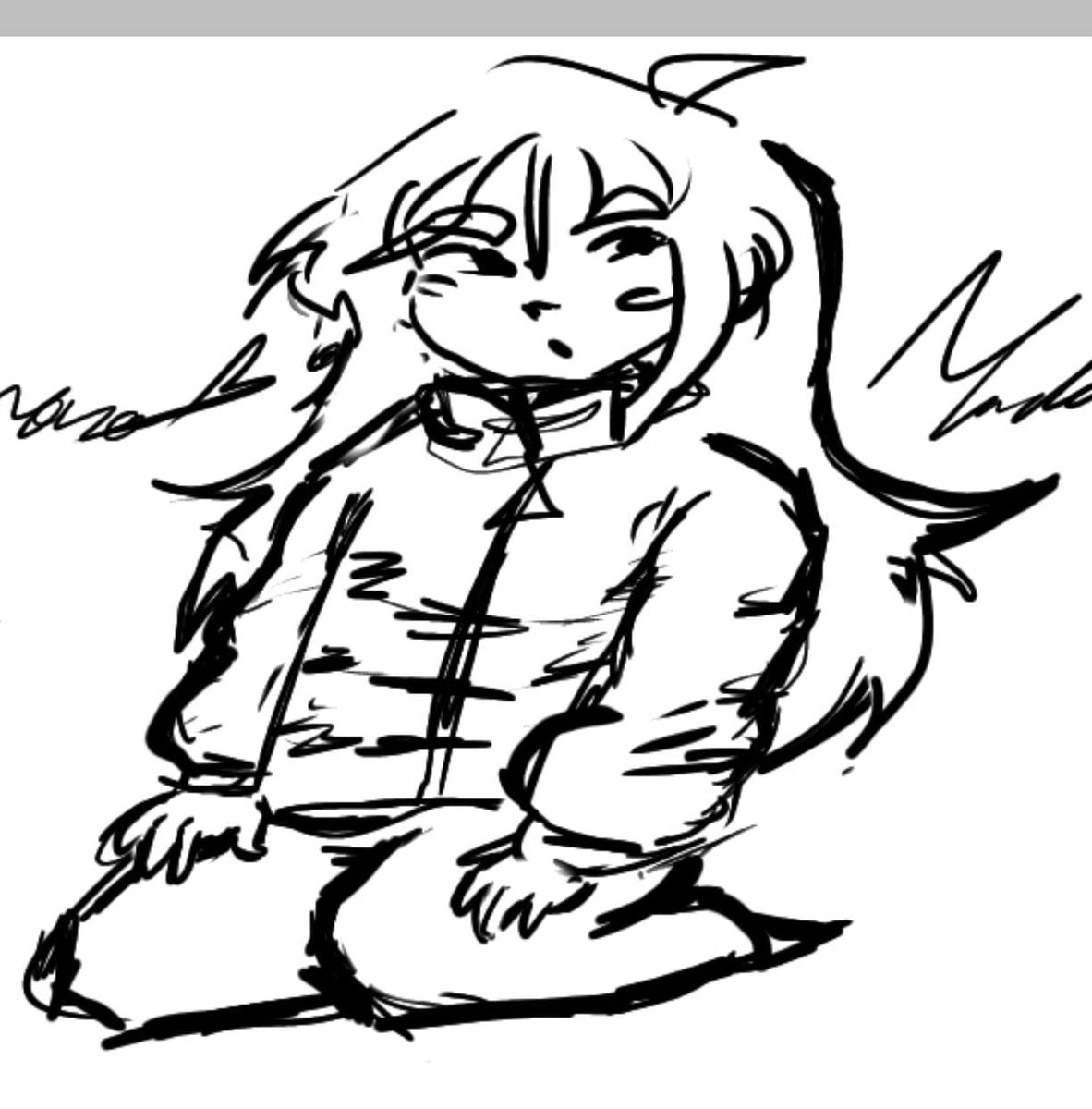 I drew Madeline on a graphic tablet 
★ #celestegame