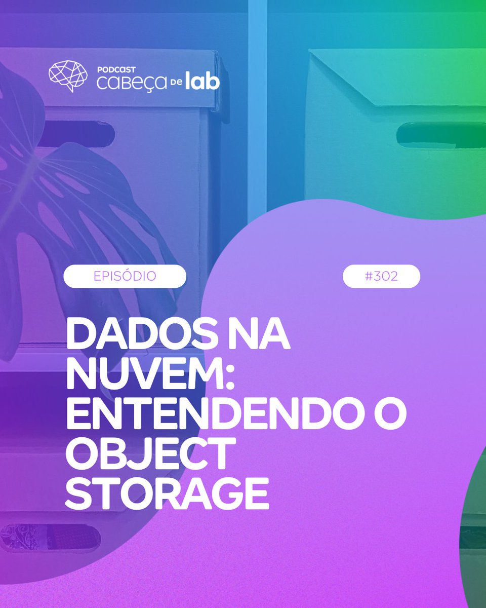 CabecaDeLab's tweet photo. Neste episódio, exploramos o que é Object Storage e por que essa tecnologia é a base de tudo — de fotos e vídeos até backups, data lakes e aplicações escaláveis.

https://t.co/KsO8Y5H5L4 https://t.co/SfGwKjJkKH