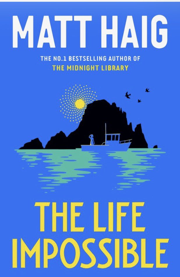 📚The Life Impossible - Matt Haig
Grace Winters (70) erft na een zwaar leven een huis op Ibiza van een vriendin Tikje magie wordt toegevoegd waarbij uiteindelijk de moraal van het verhaal is: jezelf vergeven na een zwaar trauma, respect voor de natuur, en celebratie life!