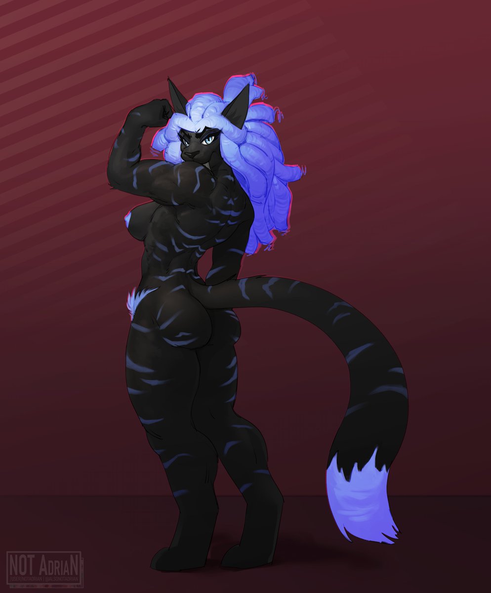 Art trade with <a href="/WitheringWilt/">Lewd Wilt🔞</a>  on twitter   
Ft: his oc Saber