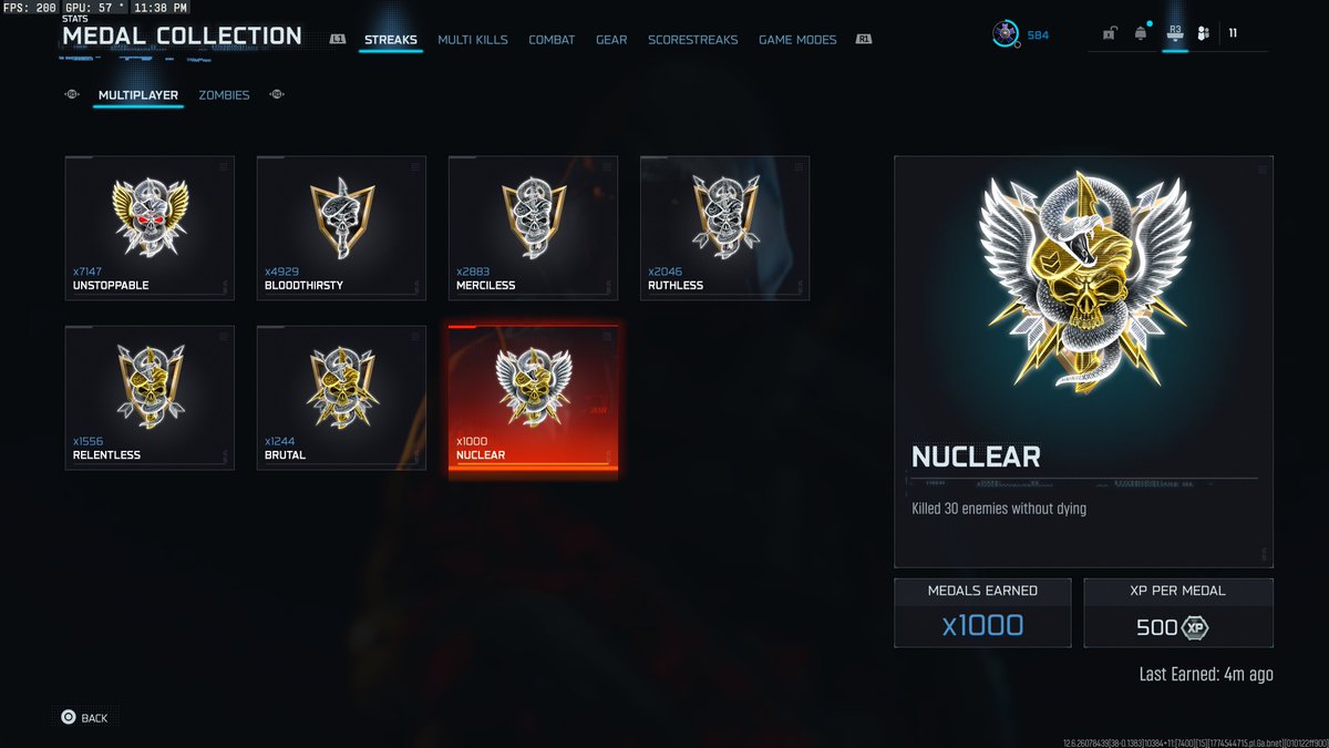 Metrrc's tweet photo. 1000 Nuclear ☢️🔥
#BlackOps7 #CallofDuty https://t.co/FEVdOvsYQg