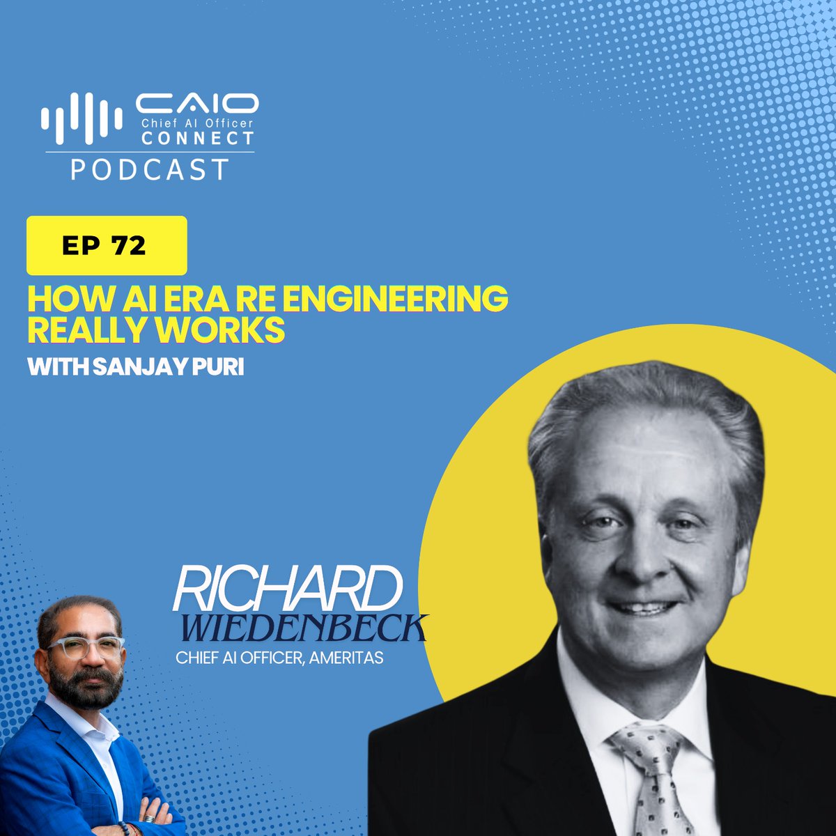 spuri's tweet photo. 🎙️ New Episode LIVE | CAIO Connect 

Just dropped my conversation with Richard Wiedenbeck, Chief AI Officer and CIO Hall of Fame Inductee. 

30 years of enterprise leadership. And one clear message: stop asking how to play checkers faster with AI. 

🎧 Full episode: https://t.co/A6H2SUdqu2

#CAIOConnect #Knowledgenetworks #RichardWiedenbeck #ChiefAIOfficer #EnterpriseAI