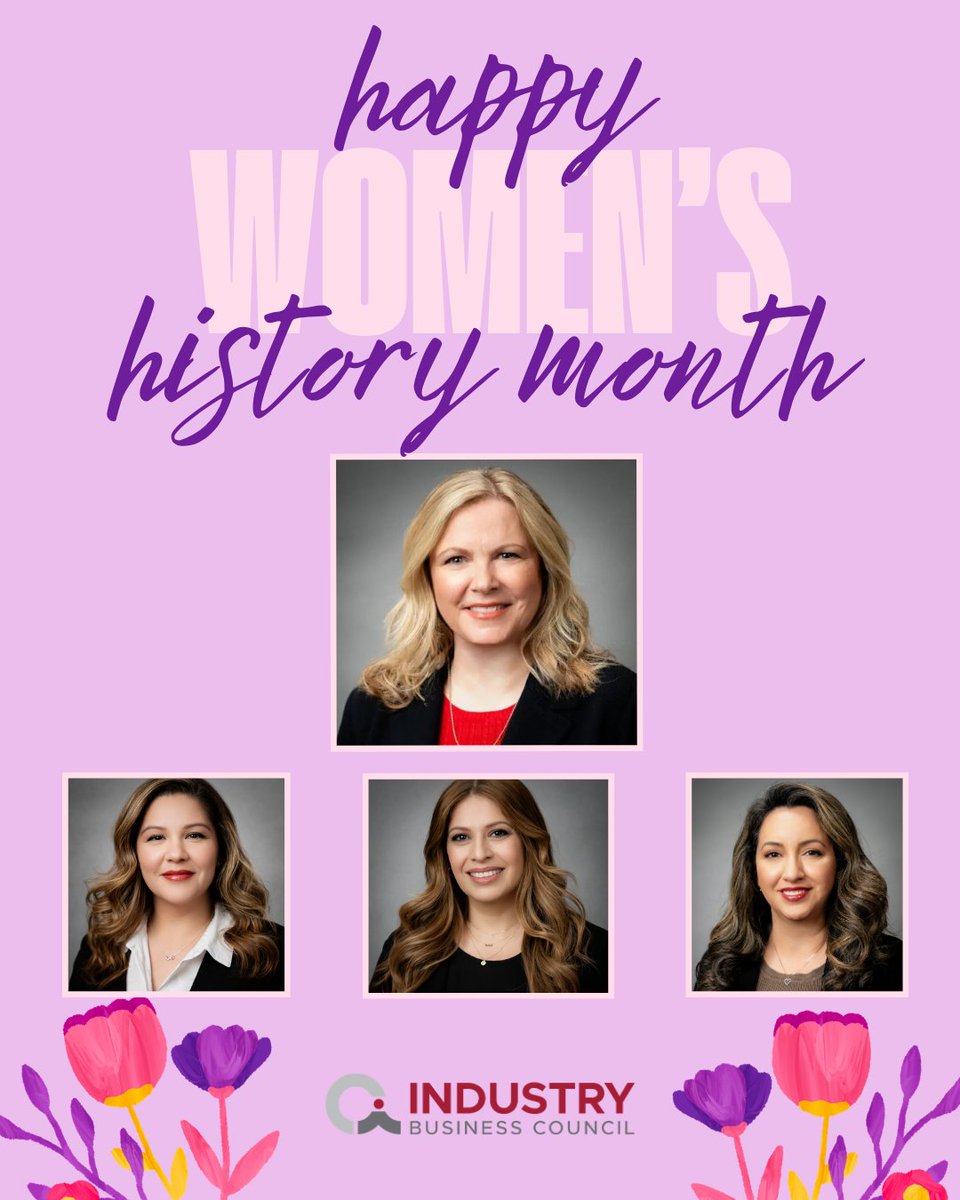 IndustryBC's tweet photo. Happy Women’s History Month from the IBC team! https://t.co/Kx1FoswW0a
