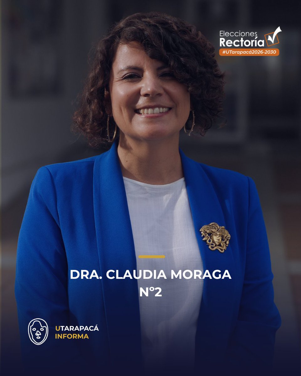 UTarapaca's tweet photo. Conoce las candidatas a Rectora 2026-2030 de la Universidad. 
TRICEL confirmo los números de candidatura otorgados de manera aleatoria 
#utarapaca2026-2030 https://t.co/SgEz92Bvcb