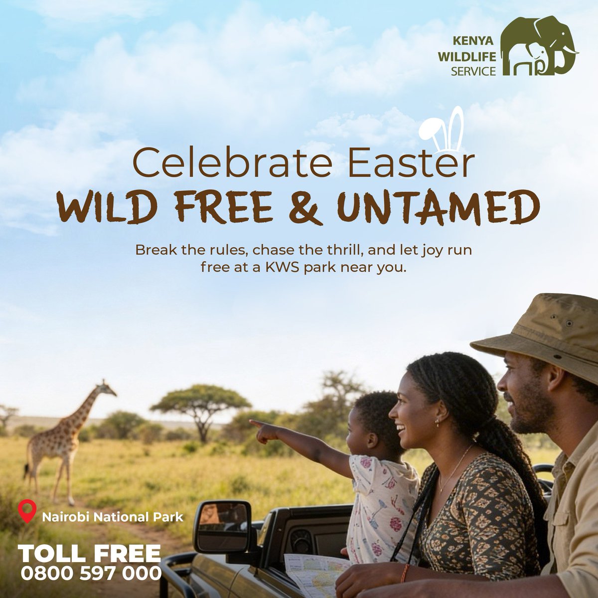 KWSHellsGate's tweet photo. Trade the ordinary for the wild… where every turn brings a new sight, and every moment pulls you closer together.
This Easter, take a game drive that turns shared experiences into stories you’ll relive for years to come.

Twende game drive!

#JiachilieInKenyaParks https://t.co/fWCISf4uCx