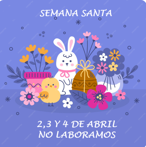DBM178's tweet photo. #SEMANASANTA Estimada clientela estos 2, 3 y 4 de Abril 2026 no laboramos. Anticipa tus compras! https://t.co/TpWd8e8Fi1